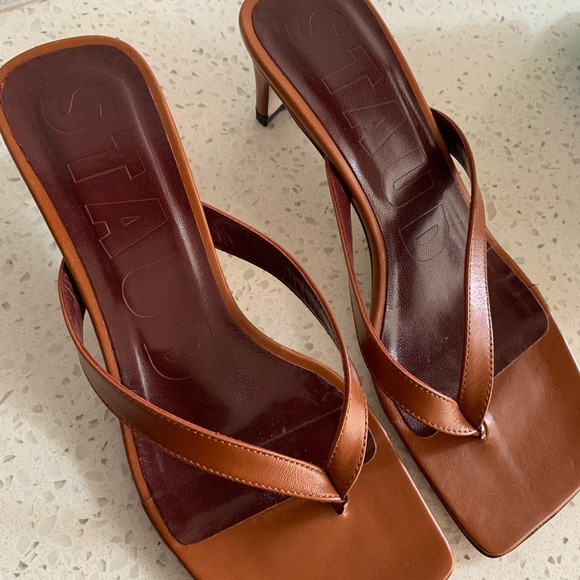 Staud Leather sandals 35 - Picture 2 of 3